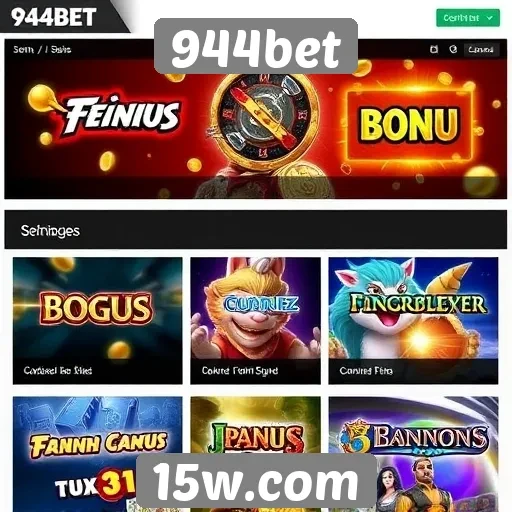 Comparativo de jogos disponíveis na 944bet